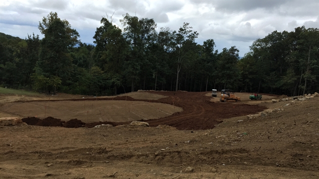 Construction of new short game academy nears completion at The Ledges
