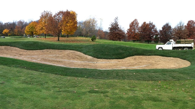 Ron Kern leads bunker remodeling project at Pebble Brook’s North Course