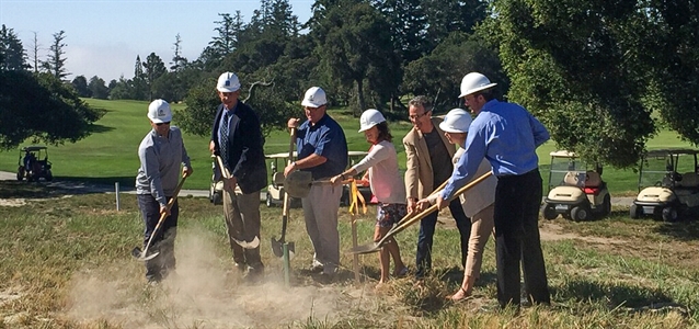 Work gets underway on Pasatiempo GC irrigation and water project