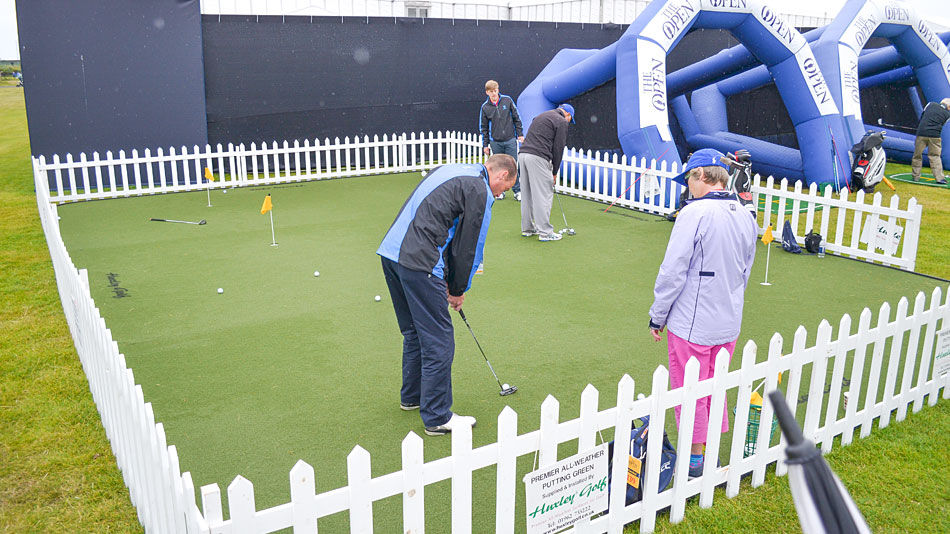 Huxley Golf supporting the R&A’s Swingzone at the 2016 Open