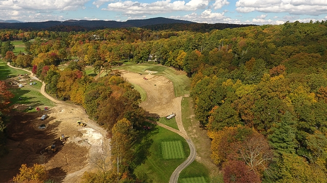 Kris Spence to add Raynor flavour to four holes at Blowing Rock