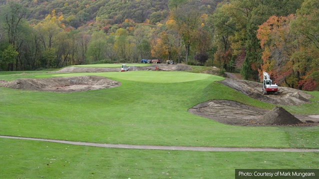 Mark Mungeam leads renovation and restoration work at Fox Hill CC