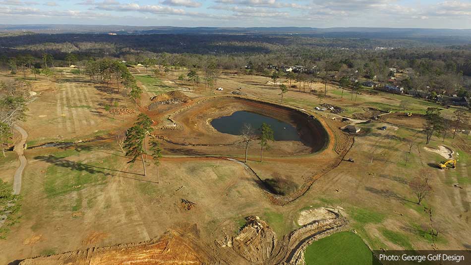 Renovations commence on Vestavia Country Club course