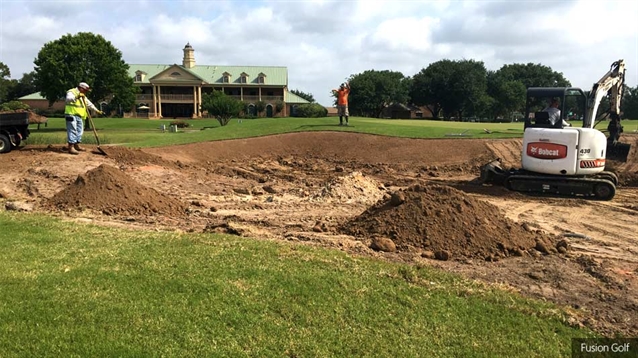 Willow Fork Country Club course undergoes bunker renovation project