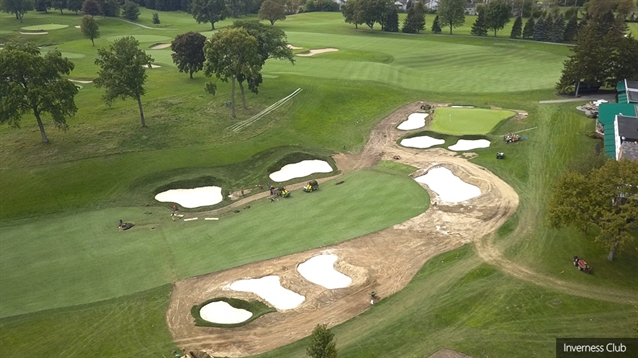 Elements of original Ross design being restored at Ohio’s Inverness Club