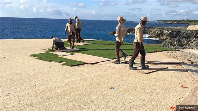 Progress made on rebuild of Corales GC course following hurricane damage