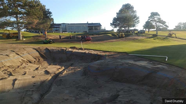 Renovations underway at Meadow Springs CC golf course