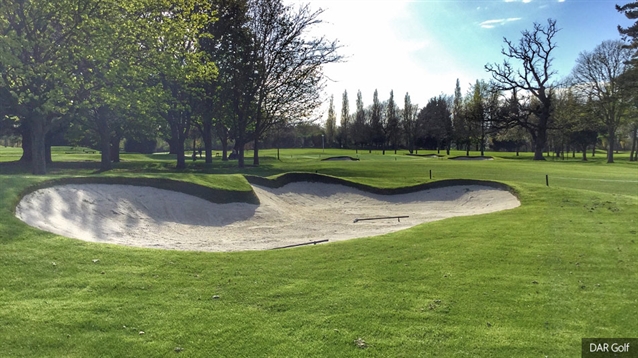 Hermitage renews bunkers and green surrounds on front nine