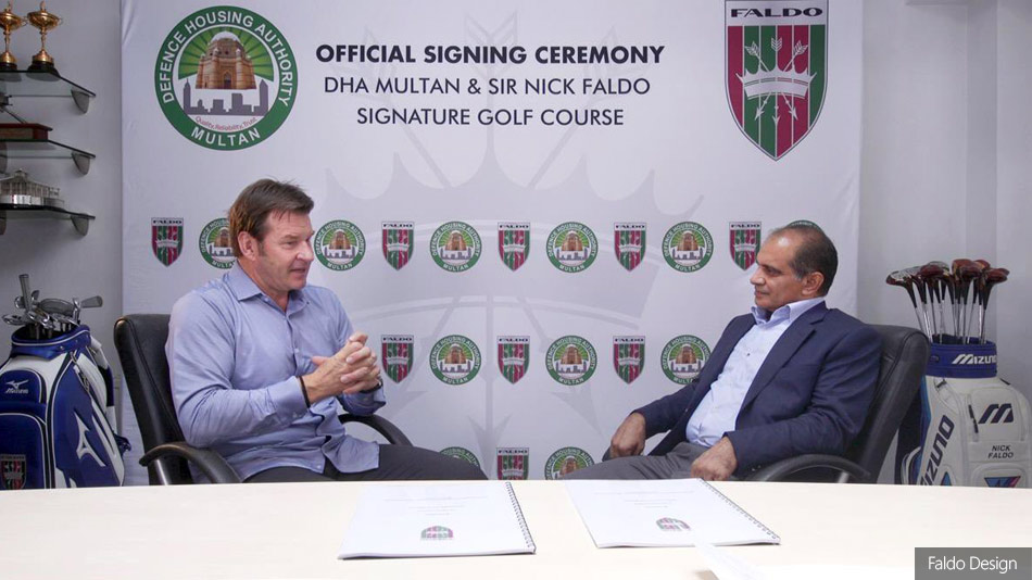 Faldo signs agreement to design Pakistan’s first signature course
