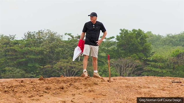 Norman’s first course in the Dominican Republic takes shape