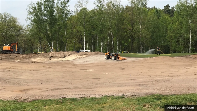 Spogárd & VanderVaart begins seeding work at Hilversumsche Golf Club