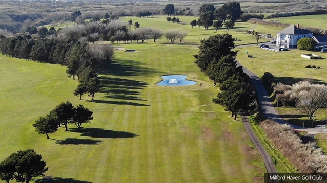 Milford Haven completes work on new eighteenth hole