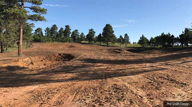 Construction progresses on new North course at Flying Horse