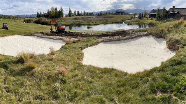 Kidd focuses on playability for bunker project at Tributary club