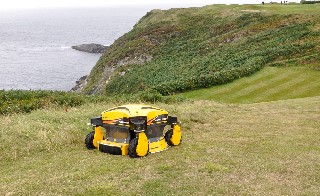 Robot mower for Old Head cliffs