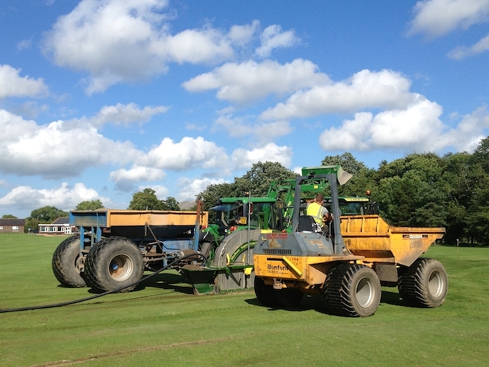 Drainage project is successfully concluded at Clitheroe GC