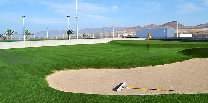 Huxley Golf completes short practice game area at Club La Santa