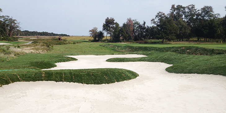 Renovation work close to completion at Stockton Seaview’s Bay Course
