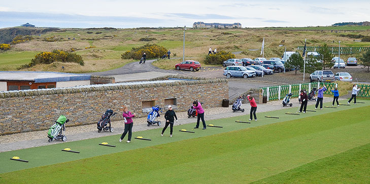 Huxley Golf upgrades practice tees at St Andrews’ Castle Course