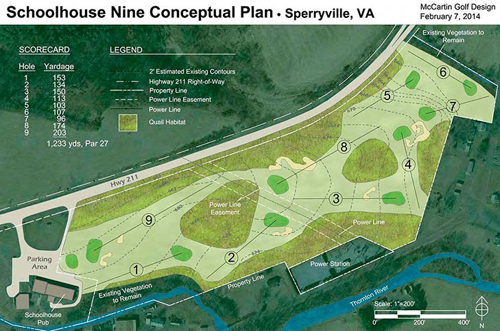 Work begins on new nine-hole ‘throwback’ course in Virginia