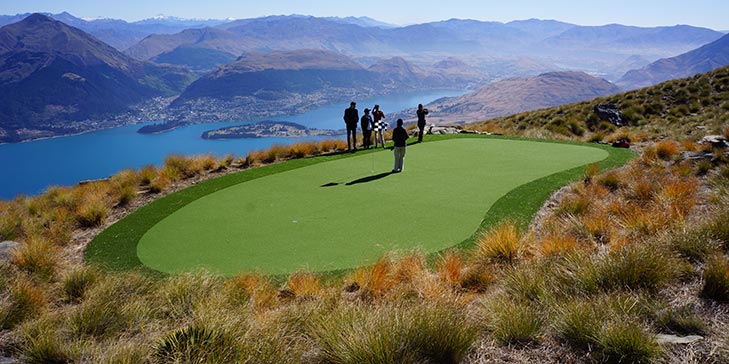 TigerTurf implements artificial green for ‘extreme hole’ in New Zealand