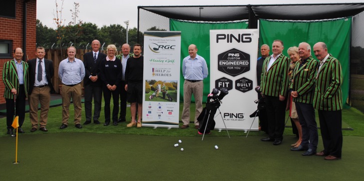 Huxley Golf creates golf practice area at Help for Heroes recovery centre	