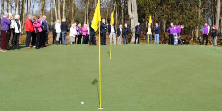 Huxley Golf develops new all-weather short game area at Brokenhurst Manor