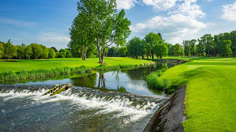 A river runs through it