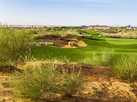 Schmidt-Curley course built among dunes of the Gobi desert