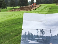 Helping to ensure Vernon Macan’s Volcano hole at Fircrest endures