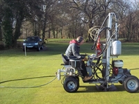 Terrain Aeration completes greens improvement work at Newport Golf Club