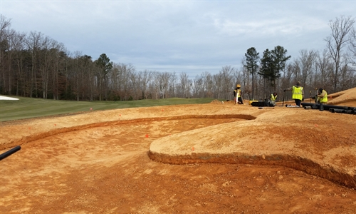 Renovation work gets underway on course at Kinloch Golf Club