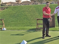 Huxley Golf installs new practice tee at Jumeirah Golf Estates