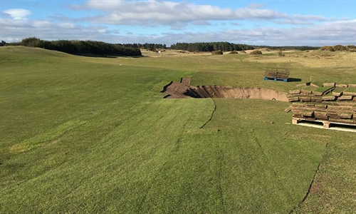 Project to reshape three greens at Dundonald Links reaches completion