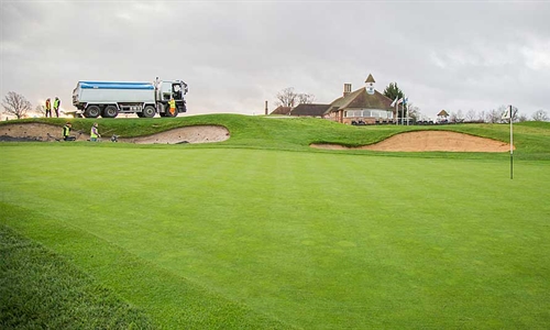 Bunkers at Chart Hills GC benefiting from introduction of Topsport liner