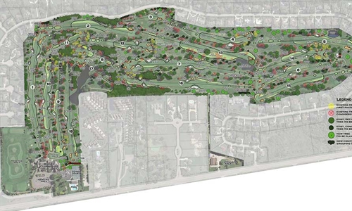 Chris Wilczynski creates masterplan for Warwick Hills G&CC course