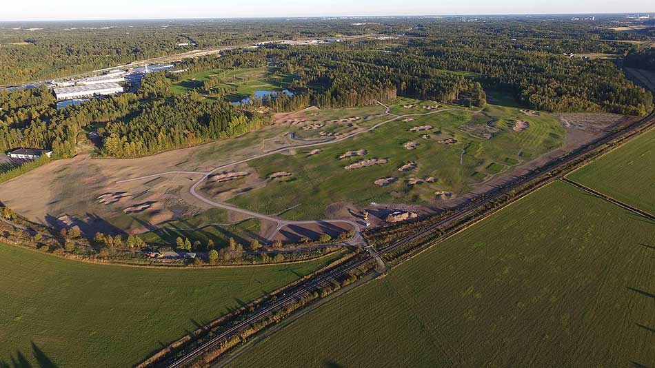 Lassi Pekka Tilander adding nine new holes at Kankaisten Golf