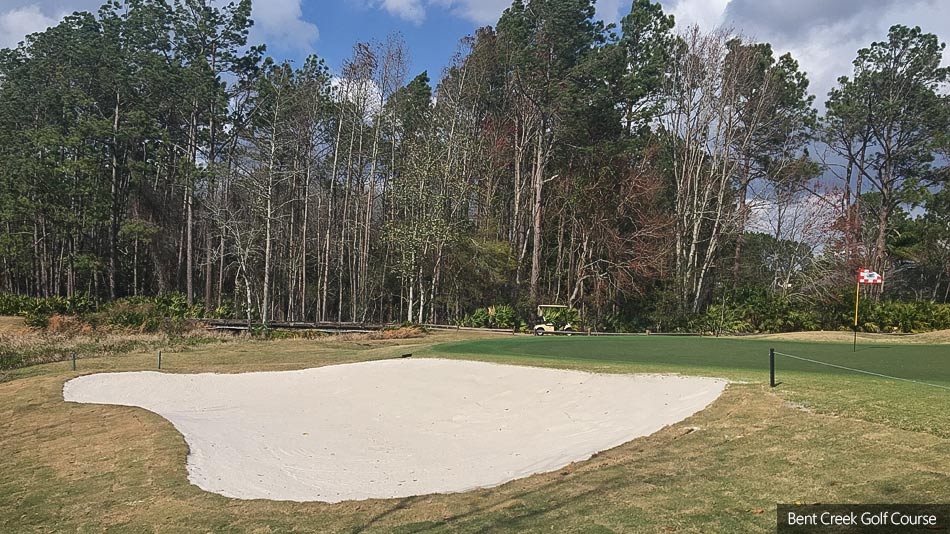 Bunker renovation project completed at Bent Creek Golf Course