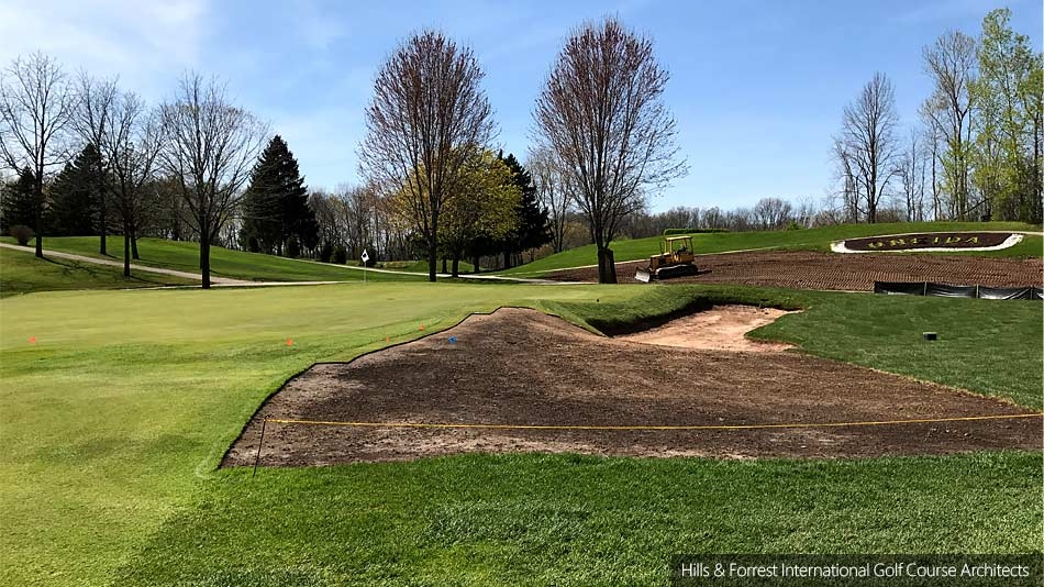 Hills Forrest leads restoration and renovation work at Oneida GCC