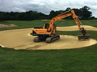 Bunker renovations taking place at Chart Hills Golf Club