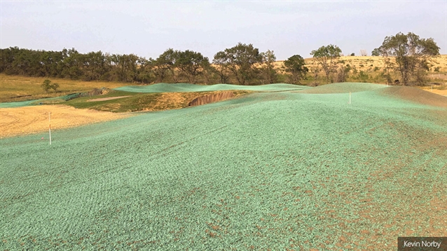 Grassing under way at new Fox Hills course in North Dakota