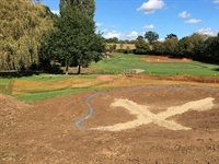Bunker and green renovation work gets underway at Wellingborough GC