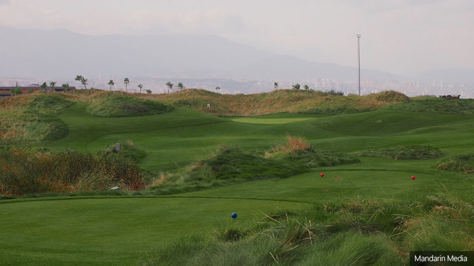 Final preparations being made on new holes at Samsun Golf Club in Turkey