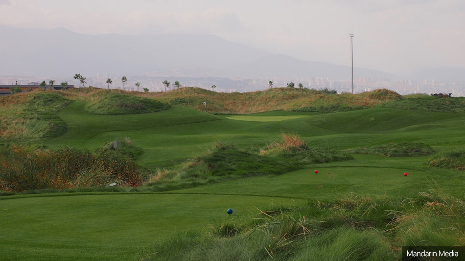 Final preparations being made on new holes at Samsun Golf Club in Turkey