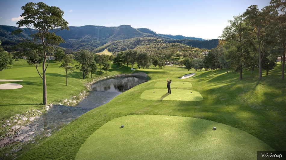 Construction of golf course at new Australian resort commences