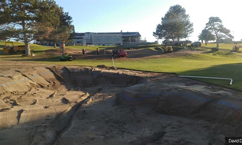 Renovations underway at Meadow Springs CC golf course