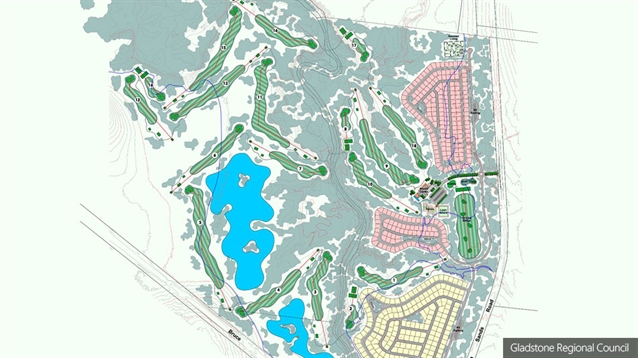 Golf course forms part of proposed new retirement village in Queensland
