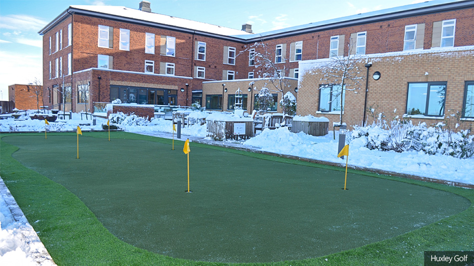 New putting green installed at Help for Heroes’ Northern Recovery Centre