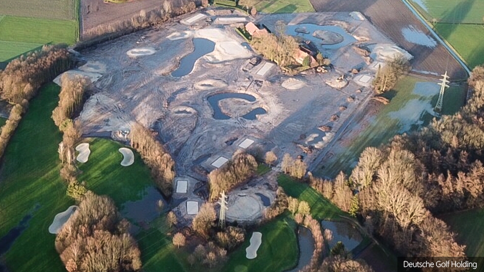 Extension of Golf Course Ahaus from 27 to 36 holes nears completion