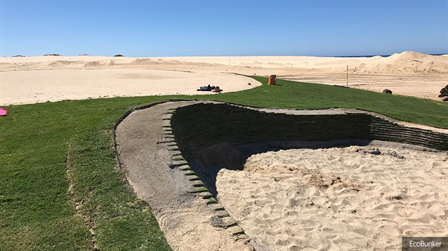 Bunkers at Rancho San Lucas course take shape with EcoBunker
